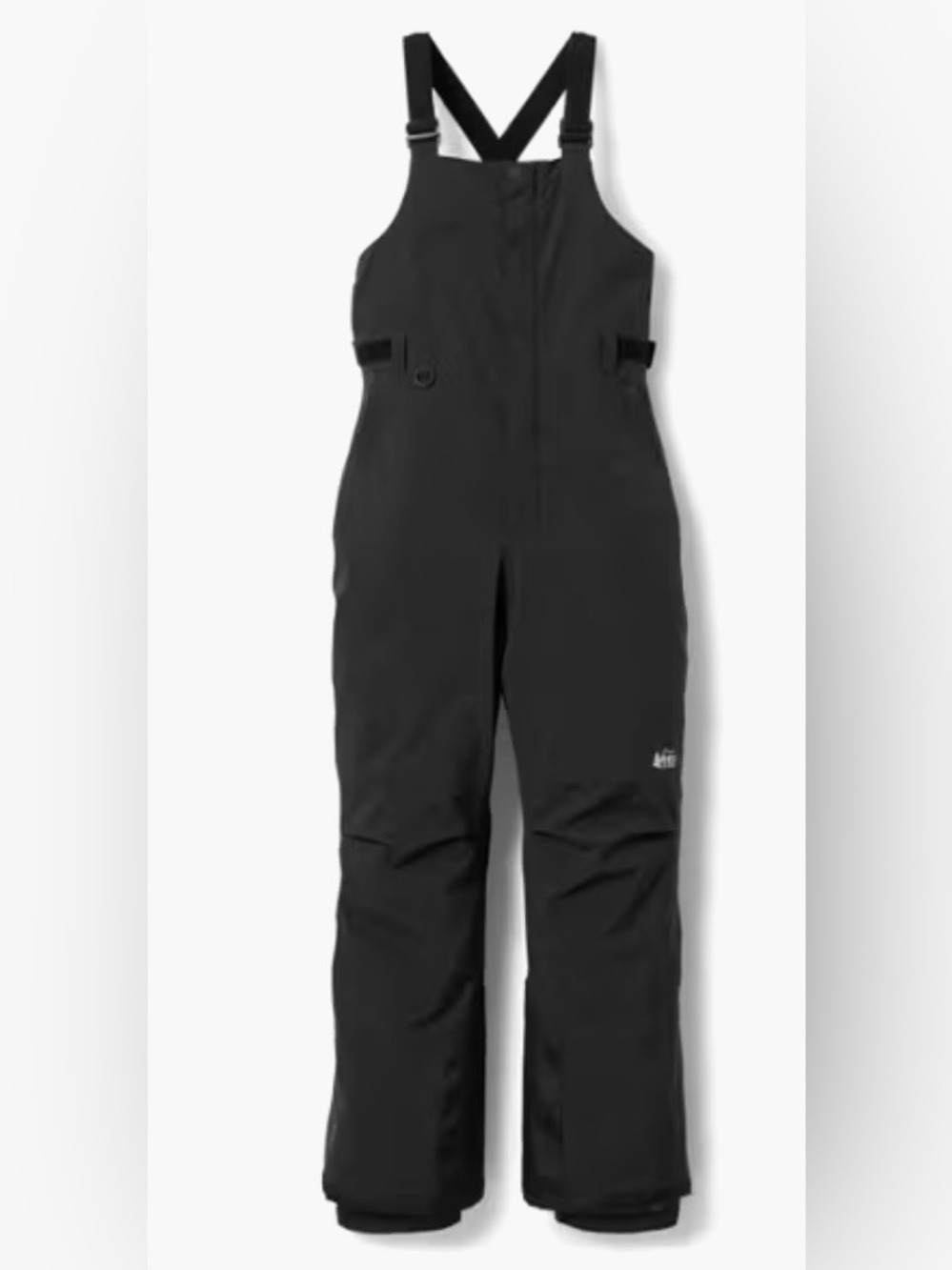 REI Co-op Timber Mountain Kids Snow Bibs Black Size L Ski Snowboard Pants